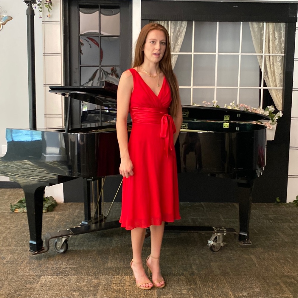 Dollar Woman’s Red midi dress